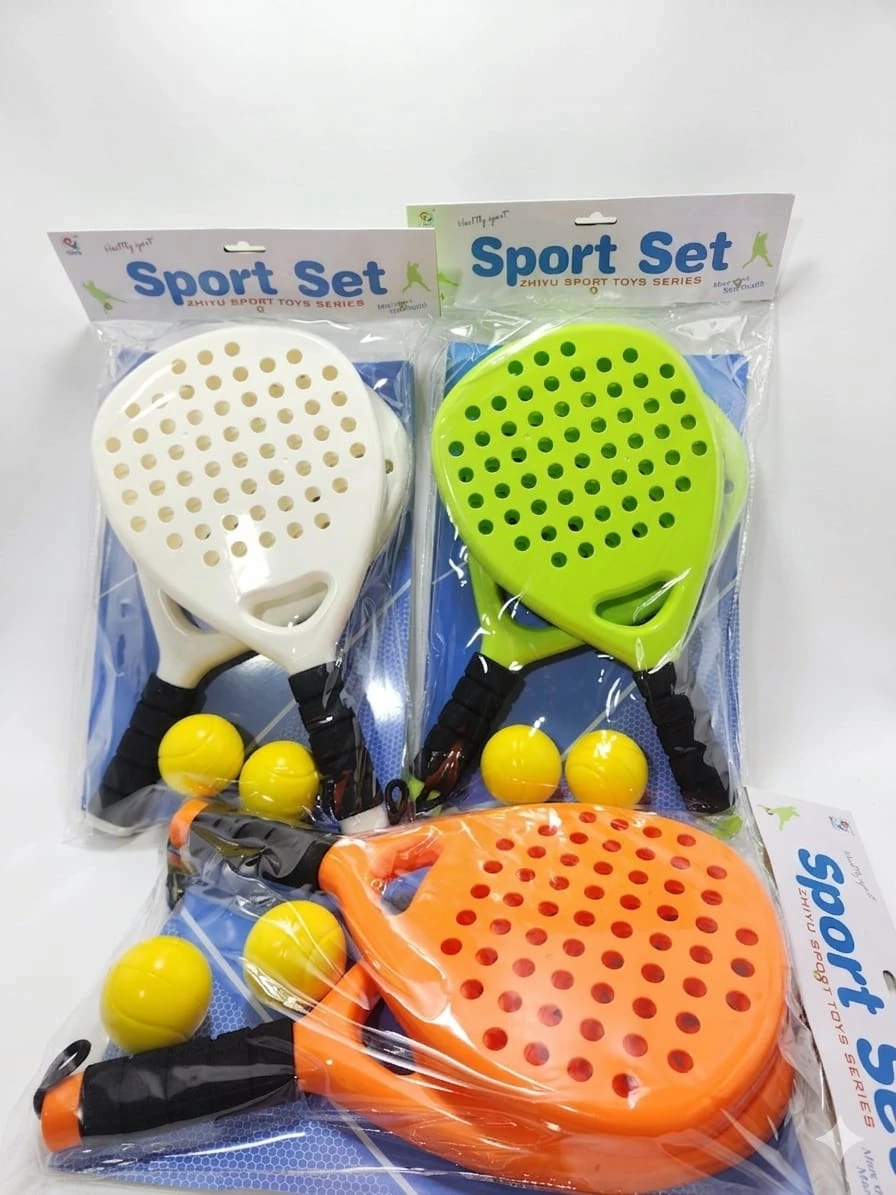 Kids Toy Racket Set SeaLand Toys, Kids Racket Set – Padel-Inspired with 2 Rackets and 2 ...
