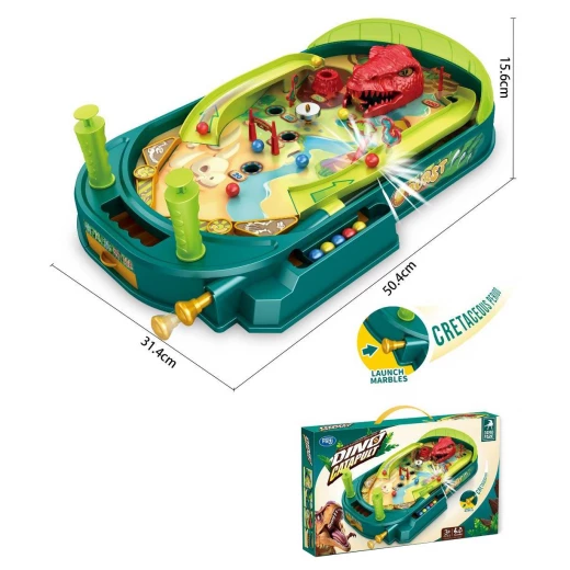SeaLand Toys, Kids Pinball Game – Dinosaur Design - Sealand toys - Image 2