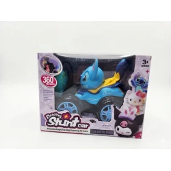 SeaLand Toys, Crazy Remote Control Stunt Car – Stitch Design with 4-Way Movement