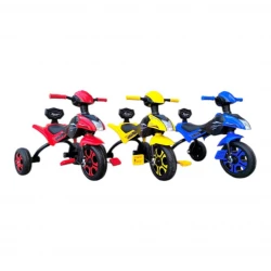 SeaLand Toys, Kids Tricycle – Bike Style with Seat, Backrest, Lights & Sound