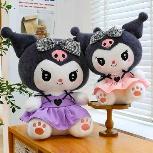 SeaLand Toys, Soft Kuromi Plush Toy for Kids – 40 cm - Sealand toys - Image 4