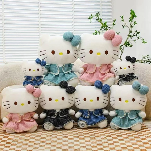 SeaLand Toys, Soft Hello Kitty Plush Toy for Kids – 40 cm - Sealand toys - Image 3