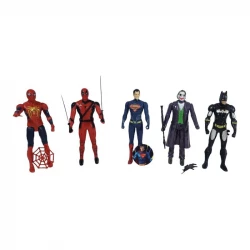 SeaLand Toys, Avengers Superheroes Figure Set – 5 Characters with Accessories