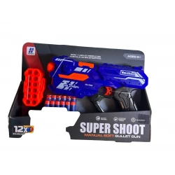 SeaLand Toys, Kids Nerf Blaster Toy with Dart Holder and 12 Fun Foam Darts
