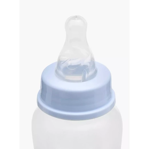 Juniors 5-Piece Newborn Feeding Starter Gift Set | Baby Feeding Set for Newborns & Infants | BPA-Free Baby Bottles & Feeding Essentials | Soft Silicone Teat & Dual Anti-Colic Valve - Juniors - Image 5