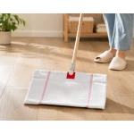 Premium Flat Mop Replacement Pad with Center Hole – Heavy-Duty Reusable Floor Cleaning Cloth for Squeegee Mop | Super Absorbent & Durable - CLEAN