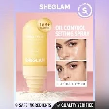 SHEGLAM LOCK’D IN Matte Makeup Setting Spray 55ml – 16-Hour Long-Lasting Mattifying Mist for Shine Control, Smooth Finish and All-Day Makeup Hold - SHEGLAM - Image 6