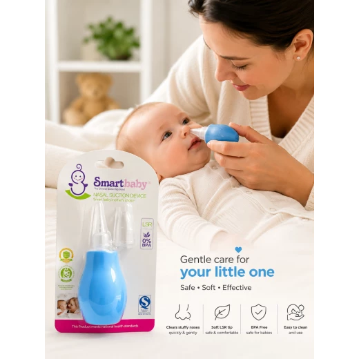 Smart Baby Nasal Suction Device, Blue Smart Baby Nasal Suction Device, Blue