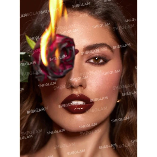 ملمع شفاه مغذي من شيجلام، إمبر روز إمورتال لوف - ملمع شفاه مرطب للغاية بلمسة نهائية ناعمة ولامعة، تركيبة خفيفة الوزن وغير لزجة، راحة تدوم طويلاً ومظهر لامع ناعم لشفاه جميلة بشكل طبيعي - شيغلام - Image 9