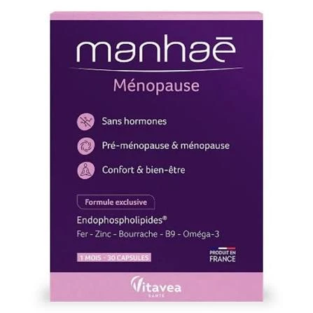 Natural Hormone Free Menopause and Premenopause Dietary Supplement for Hot Flashes Relief Night Sweats Reduction and Mood Balance Rich in Omega 3 and Vitamins Premium 30 Easy to Swallow Soft Capsules