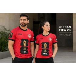 قميص الأردن التذكاري لكأس العالم فيفا ٢٠٢٦ – إصدار النشامى الرسمي | تيشيرت رياضي للجنسين