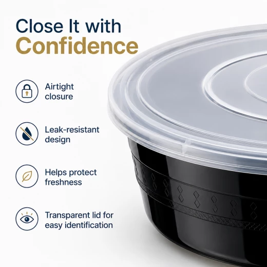Everyday FreshServe 1.5L Airtight Food Storage Container with Clear Lid – Available in 1.5L, 2.5L and 4.5L Sizes - A B C - Image 2