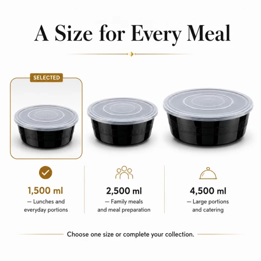 Everyday FreshServe 1.5L Airtight Food Storage Container with Clear Lid – Available in 1.5L, 2.5L and 4.5L Sizes - A B C - Image 5