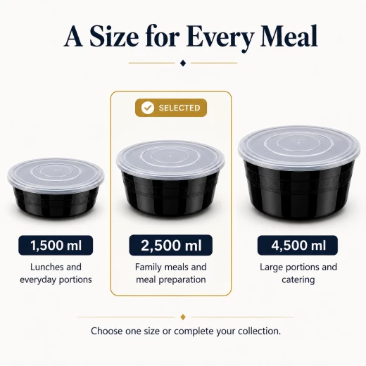 Everyday FreshServe 1.5L Airtight Food Storage Container with Clear Lid – Available in 1.5L, 2.5L and 4.5L Sizes - A B C - Image 6