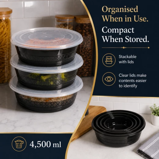 Everyday FreshServe 1.5L Airtight Food Storage Container with Clear Lid – Available in 1.5L, 2.5L and 4.5L Sizes Everyday FreshServe 1.5L Airtight Food Storage Container with Clear Lid – Available in 1.5L, 2.5L and 4.5L Sizes