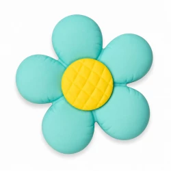 Bogebags Flower Charm Decorative Bag Accessory for Beach Bags and Everyday Tote Bags, Colorful Floral Design, Waterproof Durable Customizable Charm, Easy Snap-On Installation, 1 Piece