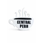 Coffee Cup Charm Accessory for Bags, Clogs and Fashion Accessories, Café-Inspired Design for Coffee Lovers, Lightweight Durable Material, Single Decorative Piece for Personalized Everyday Style - Bogebags