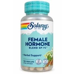 Solaray Female Hormone Blend SP-7C – Multi-Herb Women’s Wellness Support Formula – 100 Vegan VegCaps