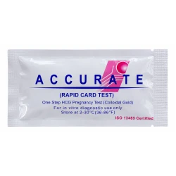 Accurate HCG Rapid Pregnancy Test – One Step Urine Pregnancy Card Test