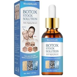 West & Month Botox Stock Solution Anti-Aging Serum – 30 ml A cosmetic anti-aging serum designed to improve the appearance of fine lines, wrinkles, and skin texture