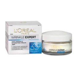 A daily anti-wrinkle moisturising cream from L’Oréal Paris, specially designed for skin aged 35+. It helps smooth the appearance of wrinkles, improve the look of firmness, and provide up to 24-hour hydration.