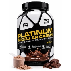 FA Platinum Micellar Casein – Slow-Digesting Micellar Casein Protein with 23 g Protein per Serving for Muscle Support & Sustained Protein Intake – Chocolate – 908 g