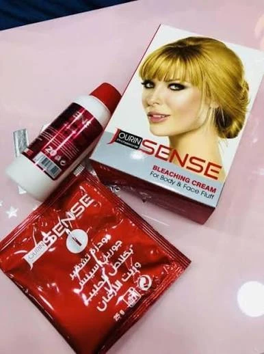 Face & Body Hair Bleach A bleaching cream designed to lighten the appearance of unwanted facial and body hair Face & Body Hair Bleach A bleaching cream designed to lighten the appearance of unwanted facial and body hair