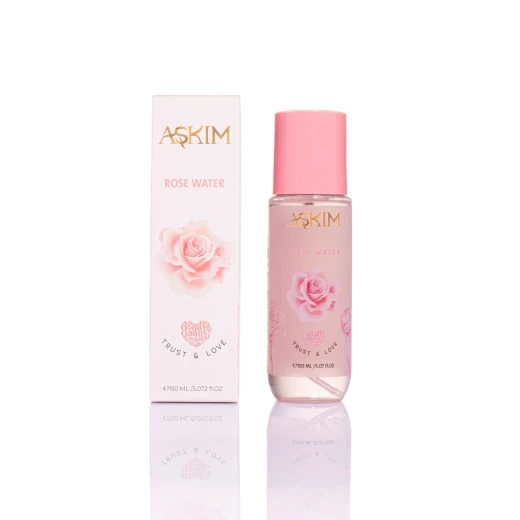 ASKIM Rose Water 150 ml -A refreshing rose water for daily skincare, leaving the skin feeling clean, fresh and comfortable ASKIM Rose Water 150 ml -A refreshing rose water for daily skincare, leaving the skin feeling clean, fresh and comfortable