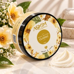 Askim Cosmetics Body Butter Classic – Rich Creamy Body Butter for Soft, Smooth & Moisturized Skin – 250 g