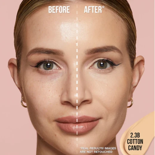 Huda Beauty #FauxFilter Luminous Matte Concealer – Medium-to-Full Buildable Coverage Creamy Concealer with a Luminous Matte Finish – Cotton Candy 2.3B – 9 ml - Huda beauty - Image 2