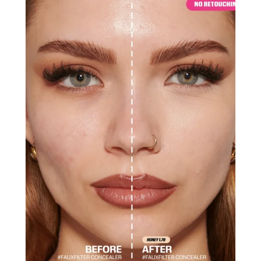 كونسيلر بتركيبة كريمية ولمسة مات مضيئة – درجة  1.7 – 9 مل - هدى بيوتي - Image 2