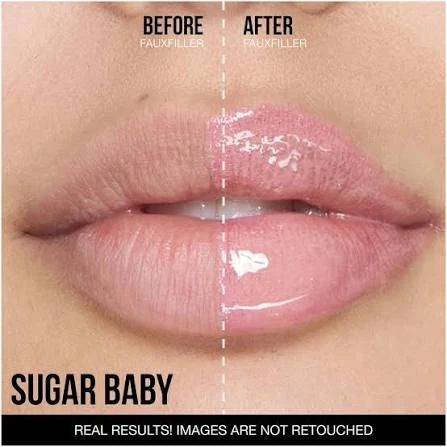 Huda Beauty Faux Filler Extra Shine Lip Gloss – Ultra-Shiny Hydrating Lip Gloss with a Fuller-Looking Lip Effect, Vitamin E & Vegan Collagen – 3.9 ml - Huda beauty - Image 2