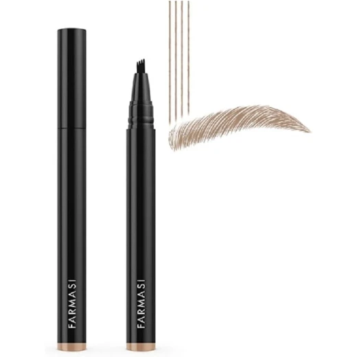 Farmasi Microfilling Brow Pen – Blonde – 1.3 g A precision multi-tip brow pen designed to create fine, hair-like strokes for naturally fuller-looking brows Farmasi Microfilling Brow Pen – Blonde – 1.3 g A precision multi-tip brow pen designed to create fine, hair-like strokes for naturally fuller-looking brows