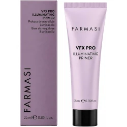Farmasi VFX Pro Illuminating Primer – 25 ml A lightweight illuminating primer that helps smooth, moisturize, and add a natural glow before makeup