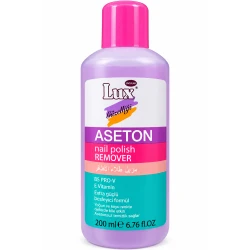 Lux Acetone Nail Polish Remover 200 ml – With Vitamin E & Pro-Vitamin B5