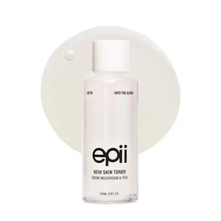 EPII New Skin Toner – Snow Mushroom & PHA – 145 ml A lightweight hydrating toner with Snow Mushroom and PHA that helps smooth and refresh the skin without a sticky feel EPII New Skin Toner – Snow Mushroom & PHA – 145 ml A lightweight hydrating toner with Snow Mushroom and PHA that helps smooth and refresh the skin without a sticky feel