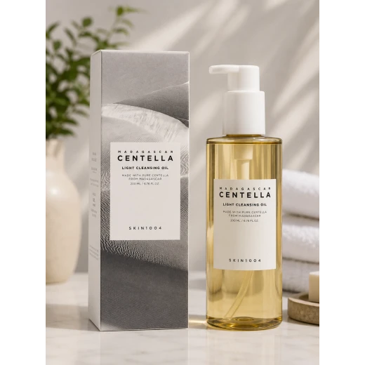 SKIN1004 Madagascar Centella Light Cleansing Oil – Lightweight Facial Cleansing Oil with Madagascar Centella for Makeup, Sunscreen & Impurity Removal – 200 ml SKIN1004 Madagascar Centella Light Cleansing Oil – Lightweight Facial Cleansing Oil with Madagascar Centella for Makeup, Sunscreen & Impurity Removal – 200 ml