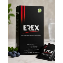 إيريكس مشروب نباتي فوري بنكهة التوت الأزرق، خمسة أكياس فردية بوزن ثلاثة غرامات لكل كيس، مع مستخلص التوت الأزرق والجنسنغ وفيتامين ج ومزيج الفواكه والفيتامينات والمعادن لدعم الحيوية والعافية اليومية للبالغين