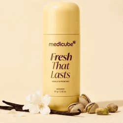 Medicube Fresh That Lasts Vanilla & Pistachio Deodorant – Sweet Vanilla & Pistachio Scent with Caramel, Almond & Jasmine Notes – 83 g