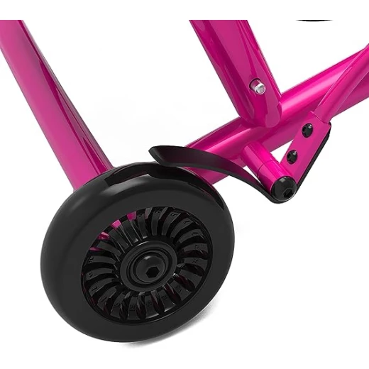 Ezyroller classic ride-on toy pink color with led wheels - EZYROLLER - Image 2