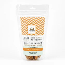 Doggy Bites Crunchy Chicken Bites 90g | Crispy & Delicious Chicken Snack | Tasty Crunchy Dog Treats