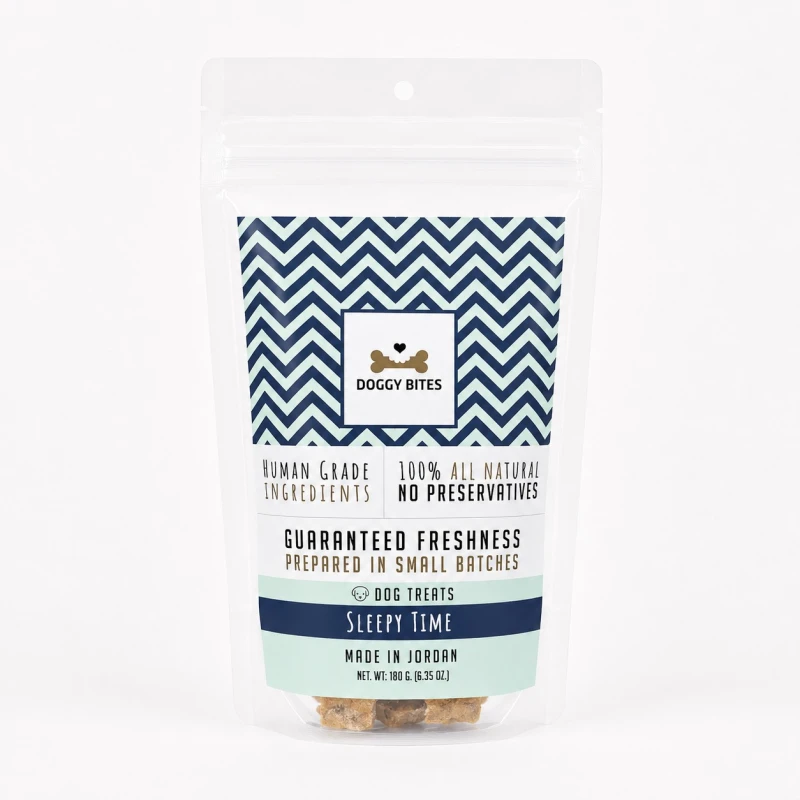 Doggy Bites Sleepy Time Bites for Dogs – 180g, Natural & Delicious Treats, Calming Bedtime Snack Perfect for Relaxation & Daily Rewards - Doggy bites