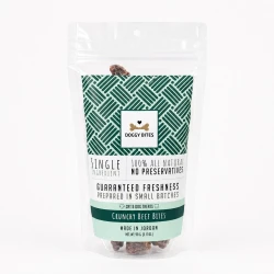 Doggy Bites Crunchy Beef Bites for Dogs – Single-Ingredient Grain-Free Treat 90g