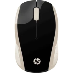 HP 200 Wireless Mouse ( Black and Gold)