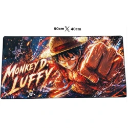 mousepad Monkey D. Luffy Anime Playmat mousepads 90*40cm High Quality