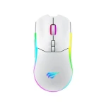 Havit MS969SE Game note Tri-Mode Gaming Mouse RGB Lighting: rechargeable. white - Havit