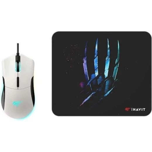 HAVIT Game note MS1037CM RGB Gaming Mouse & Mouse Pad Combo HAVIT Game note MS1037CM RGB Gaming Mouse & Mouse Pad Combo