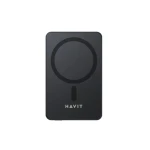 HAVIT PB5216 5000mAh Magnetic Wireless Power Bank – Black - Havit