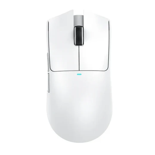 Attack Shark X11 Lightweight Wireless Gaming Mouse with RGB Charging Dock,Tri-Mode-2.4G/USB-C Wired/BT,22K DPI,PAW3311 Optical Sensor,HUYU Switch, 5 programmable Buttons for PC/Mac(White) - ATTACK SHARK - Image 2