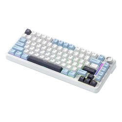 FREEWOLF F75 75% Mechanical Keyboard Wireless RGB Arabic and English Layout